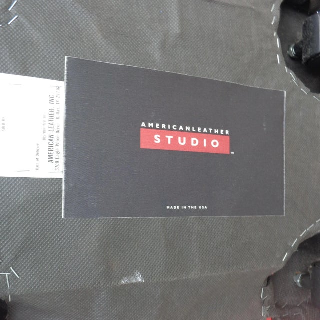 Modern Vladimir Kagan "Rock Star" His and Her Lounge Chairs & Ottoman - 3 Pieces For Sale - Image 3 of 12