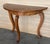 George III Satinwood Console Table With Marquetry Top For Sale - Image 4 of 11