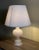 Vintage French Table Lamp in Alabaster, 1950s For Sale - Image 4 of 9
