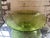 Indiana Glass Company Vintage Mid-Century Modern Advocado Green Hobnail Footed Bowl For Sale - Image 4 of 8