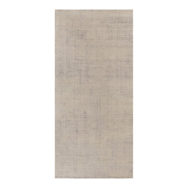 Rug & Kilim’s Oversized Contemporary Textural Rug in Beige-Brown Tones - 11x23'11'' For Sale