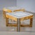 Mid-20th Century Pair of Marble Coffee Tables, Italy For Sale - Image 12 of 18