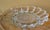 1950s 1950s Vintage Hobnail Clear Indiana Glass Egg Plate Divided Relish Tray Glass Oyster Platter For Sale - Image 5 of 12
