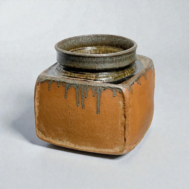 Ceramic Large Architectural Stoneware Vase by Pierre Culo, 1970s For Sale - Image 7 of 18