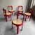 Mid 20th Century Mid 20th Century Italian Modernist Circular Bentwood & Cane Dining Chairs - Set of 6 For Sale - Image 5 of 12