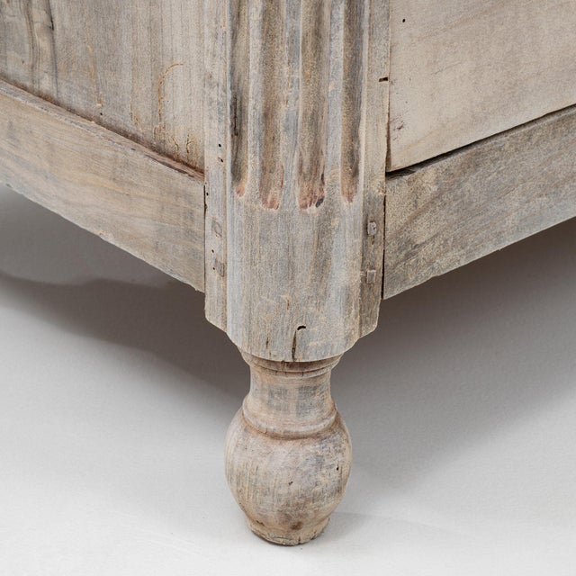 Wood 19th Century France Red Wood Chests of Drawers For Sale - Image 7 of 11