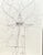 Abstract Figural Drawing by Artist Wayne Cunningham For Sale - Image 4 of 6