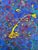Contemporary Abstract Expressionist Acrylic Painting on Canvas, Colorful Drip Composition For Sale In San Francisco - Image 6 of 7