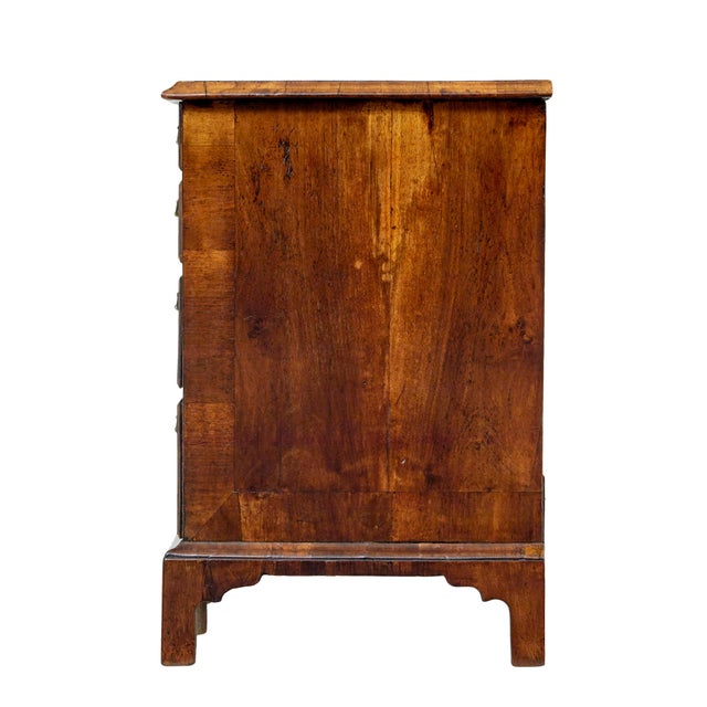 18th Century Queen Anne and Later Walnut Kneehole Desk, 1710 For Sale - Image 10 of 11