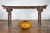 Late 20th Century Chinese Vintage Porcelain Low Squat Planter with Yellow Mustard Glaze For Sale - Image 5 of 12