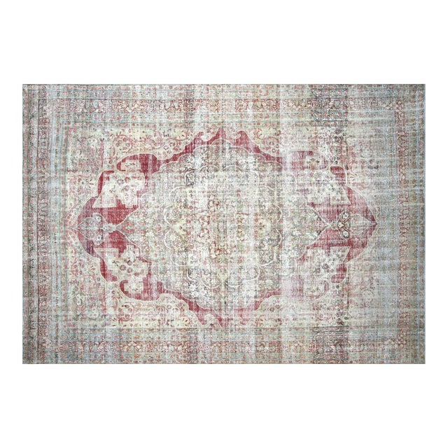 1940s Persian Kerman Rug For Sale