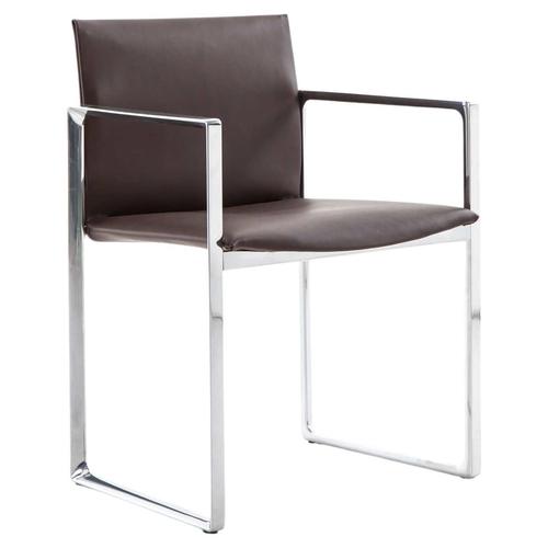 Gold Mid-Century Aluminum Frame Eve Chair by Piero Lissoni for Cassina For Sale - Image 8 of 8