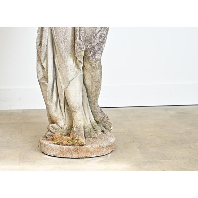 Sculpture Materials Late 19th Century English Victorian Cast Stone Reproduction of the Venus Italica For Sale - Image 7 of 14