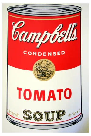 Sunday B. Morning after Andy Warhol, Campbell's Tomato Soup, Silkscreen Print