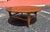 Heritage-Henredon Refinished Mid Century Round Parquetry Coffee Table For Sale - Image 4 of 8