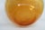Hand Blown Amber Art Glass Vase Large Pear Shape Slender Neck Bulbous Body 5089b For Sale In Miami - Image 6 of 9