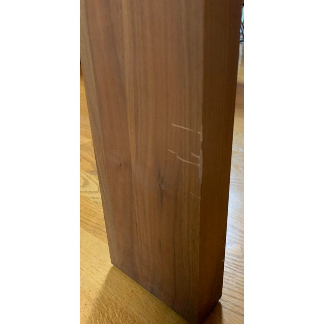 Brown Crate and Barrel Dining Table Set For Sale - Image 8 of 18