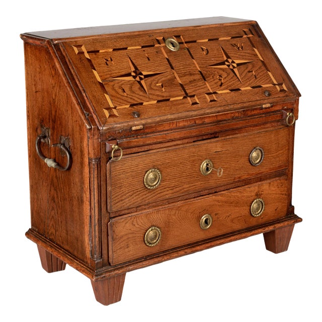 18th Century French Drop Front Child Size Desk For Sale