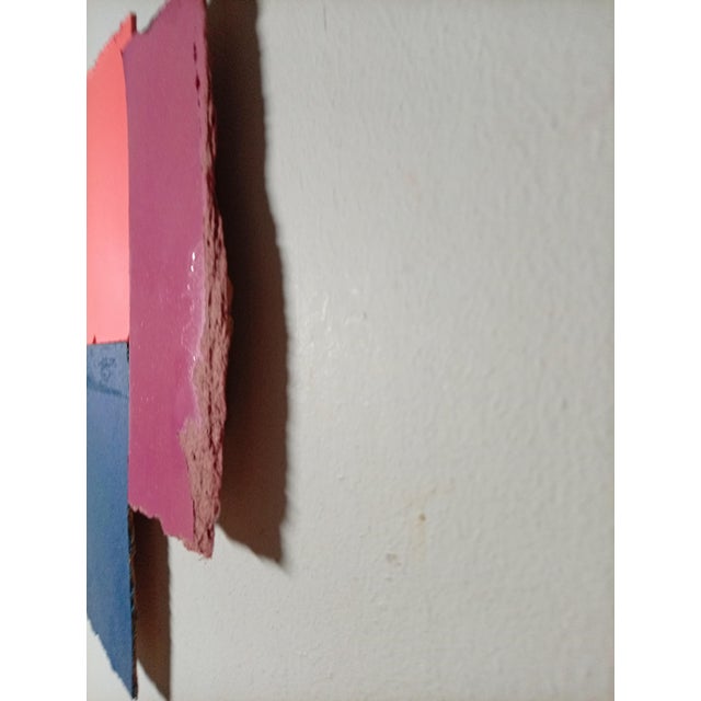 Contemporary Abstract Aerosol on Assembled Masonite (Isorel) "Untitled 144" by Andre Debono For Sale - Image 6 of 8