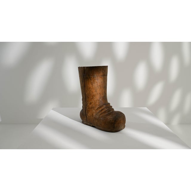 20th Century French Carved Wooden Boot Decoration For Sale - Image 11 of 18