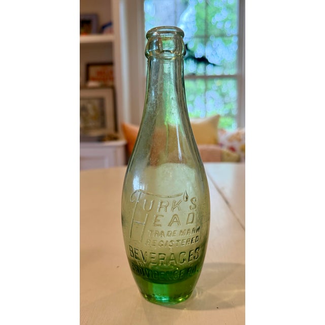 Vintage Pre -1940 Glass Beverage Bottles, Set of 5 For Sale - Image 12 of 17