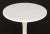 Eero Saarinen Tulip Style Side Table, with quartzite stone top above white enameled trumpet base. 29" H x 20" Diameter....