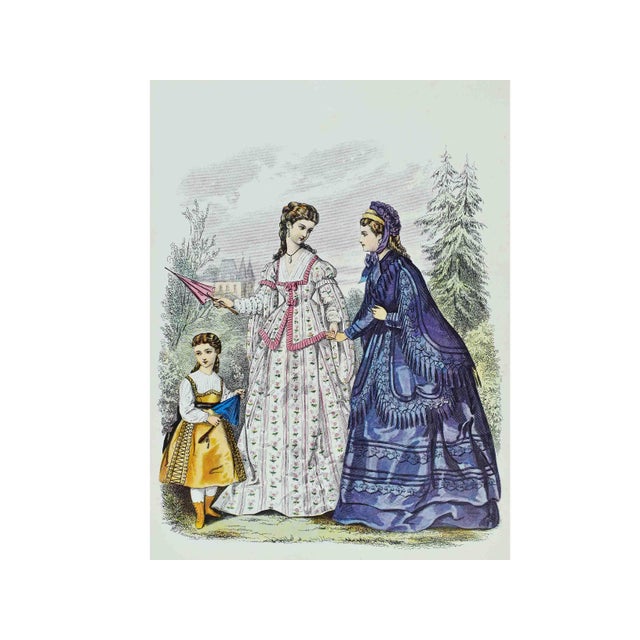 Add a touch of 19th-century refinement to your home with this collection, these original prints capture the height of...