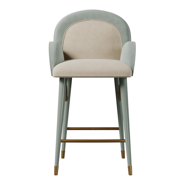 Not Yet Made - Made To Order Karin Bar Chair by Ottiu For Sale - Image 5 of 9