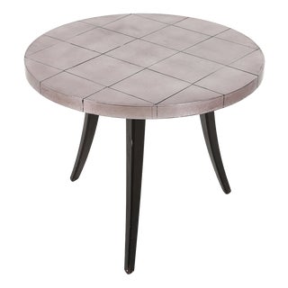 Vintage Space Age French Tripot Coffee Table, 1980s For Sale