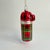 Retro Plaid Thermos Glass Christmas Ornament For Sale - Image 4 of 8