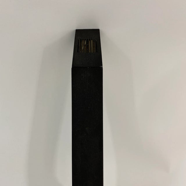 Postmodern Metal and Green Lucite Desk Lamp For Sale - Image 11 of 13