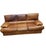 Vintage Italian Distressed Leather 3 Seat Sofa This vintage rustic, rich, Italian distressed leather sofa will be a comfy...