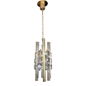 Cut Crystal Pendant in the Style of Lobmeyr
