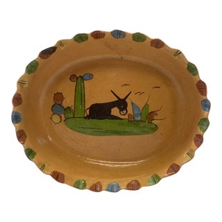 Mexican Pottery Bowl For Sale