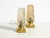Brass Bedside Lamps with Gold Bubble Glass Shades, 1960s, Set of 2 For Sale - Image 9 of 18
