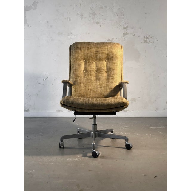 President Desk Chair attributed to Raphael Raffel for Appel, France, 1960 For Sale - Image 4 of 7