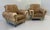 Italian Lounge Chairs in Velvet and Faux Fur Fabric, 1950s, Set of 2 For Sale - Image 4 of 13