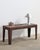 1990s oakley display table heavily patinaed console table, originally used in one of oakley’s stores in the 1990s 56” w...