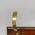 Brown Italian Art Nouveau Wall Coat Rack in Wood and Brass, 1920s For Sale - Image 8 of 11