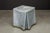 Original Production John Dickinson Galvanized Steel Drape End Table, Signed For Sale - Image 10 of 12