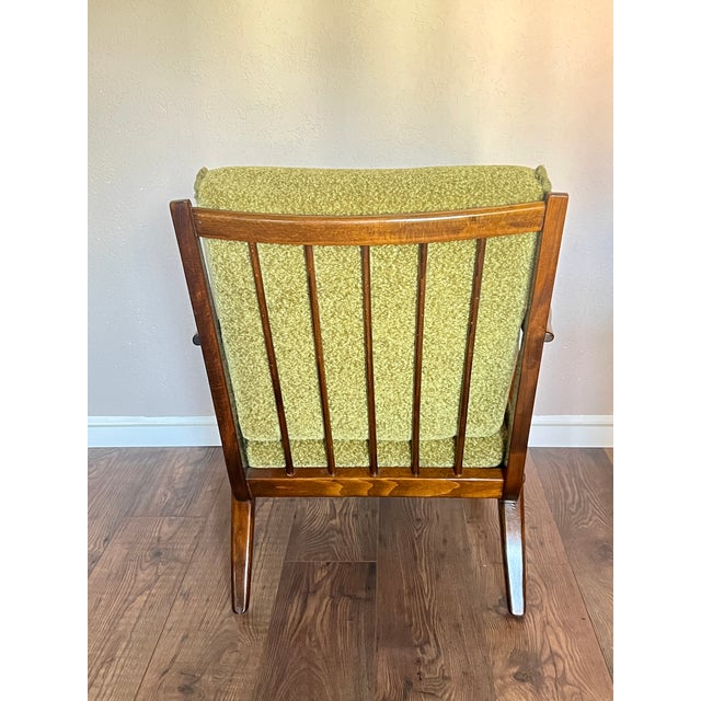 Mid-Century Italian Easy Chair in Bentwood by Guglielmo Ulrich, 1950s For Sale - Image 6 of 11