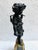 Late 19th Century Antique Boy Harvester Bronze on Hand Painted Stand For Sale - Image 11 of 13