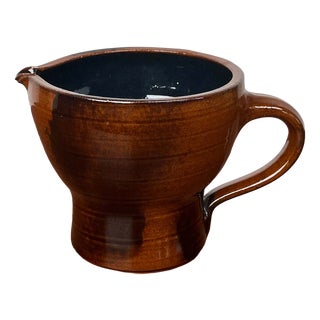 Mid-Century Modern German Studio Pottery Jug Vase by Siegfried Gramann for Töpferhof Römhild, 1960s For Sale