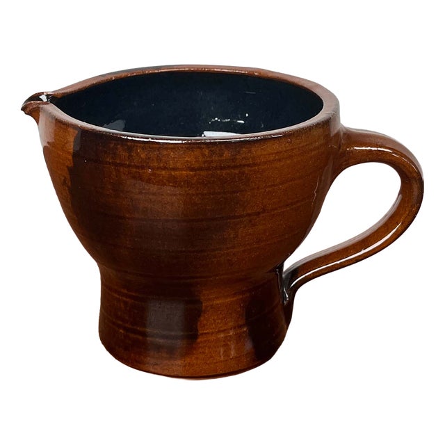 Mid-Century Modern German Studio Pottery Jug Vase by Siegfried Gramann for Töpferhof Römhild, 1960s For Sale