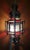 Medium Size Moroccan Frosty Glass Lantern in White / Red For Sale - Image 4 of 8
