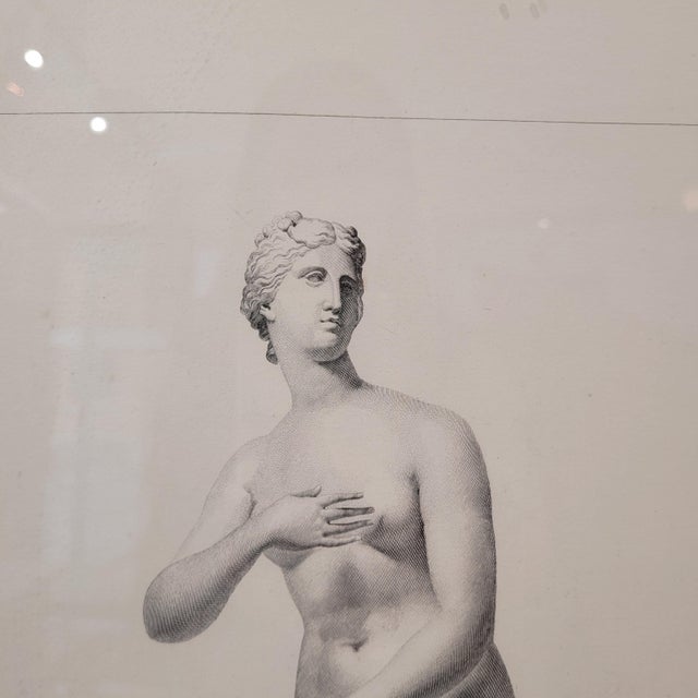 Auguste Boucher-Desnoyers, Love and Psyche and J. B. R. U. Massard Venus De Médici, 1800s, Etching For Sale - Image 15 of 18