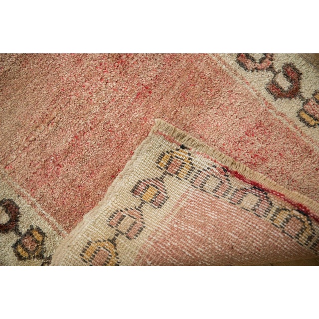 Textile Vintage Distressed Anatolian Square Rug Mat - 1'11" x 2'7" For Sale - Image 7 of 9