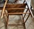 Antique Primitive Bentwood Arm Ladder Back Chair With Original Woven Splint Seat For Sale - Image 10 of 10