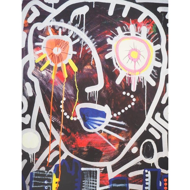 Modern Paul Kostabi, Man in a Madhouse, Giclée Print For Sale - Image 3 of 7