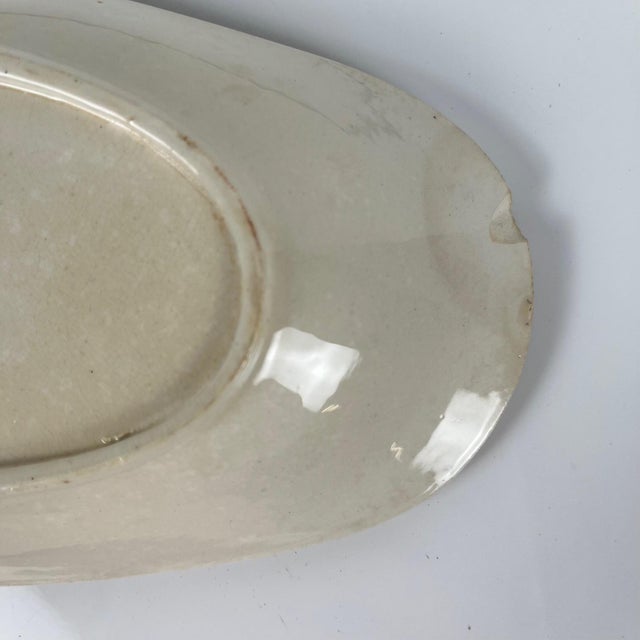 Oval Side-Handled Serving Dishes from KG Lunéville, Set of 2 For Sale - Image 9 of 11